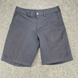 Lululemon The Works Short 11" Mens Size 34 Black Performance Chino Golf